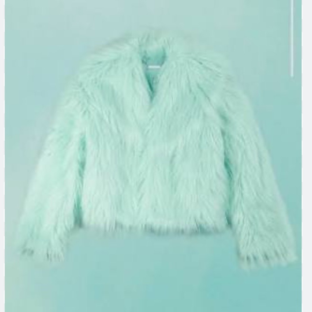 Taylor Swift Life of a Showgirl faux fur coat